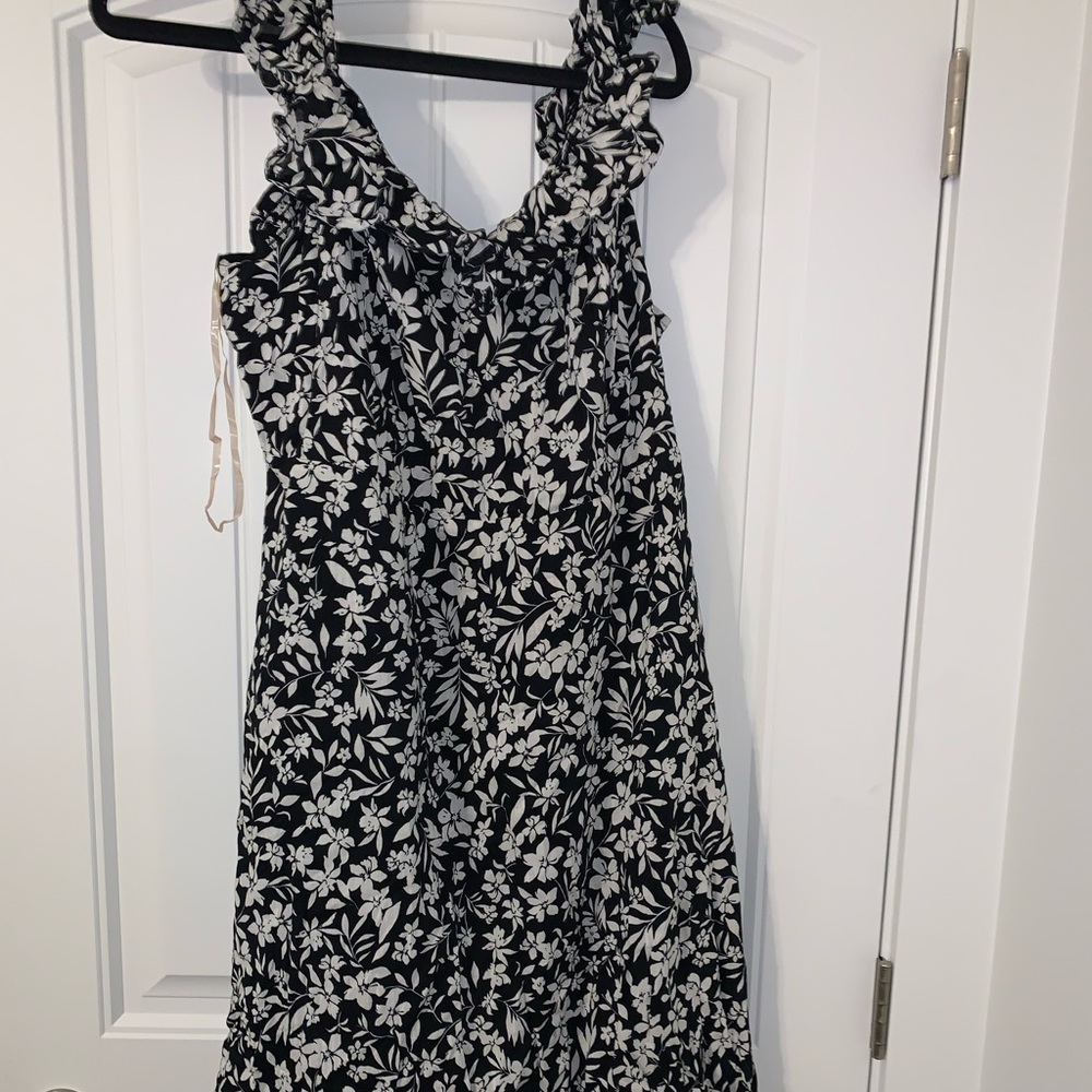 Black and white sundress